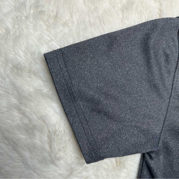 Under Armour Polo Shirt Collared Dark Grey Size 7 - Picture 4 of 16